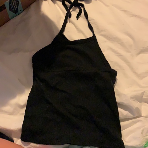 AE black halter top - Picture 3 of 4